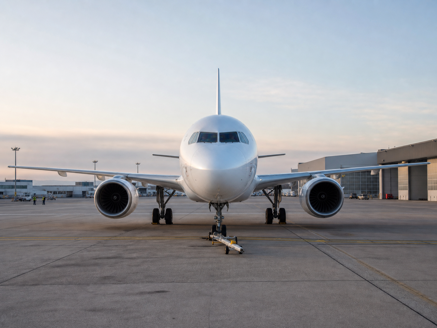 Commercial aircraft positioned for sale and remarketing