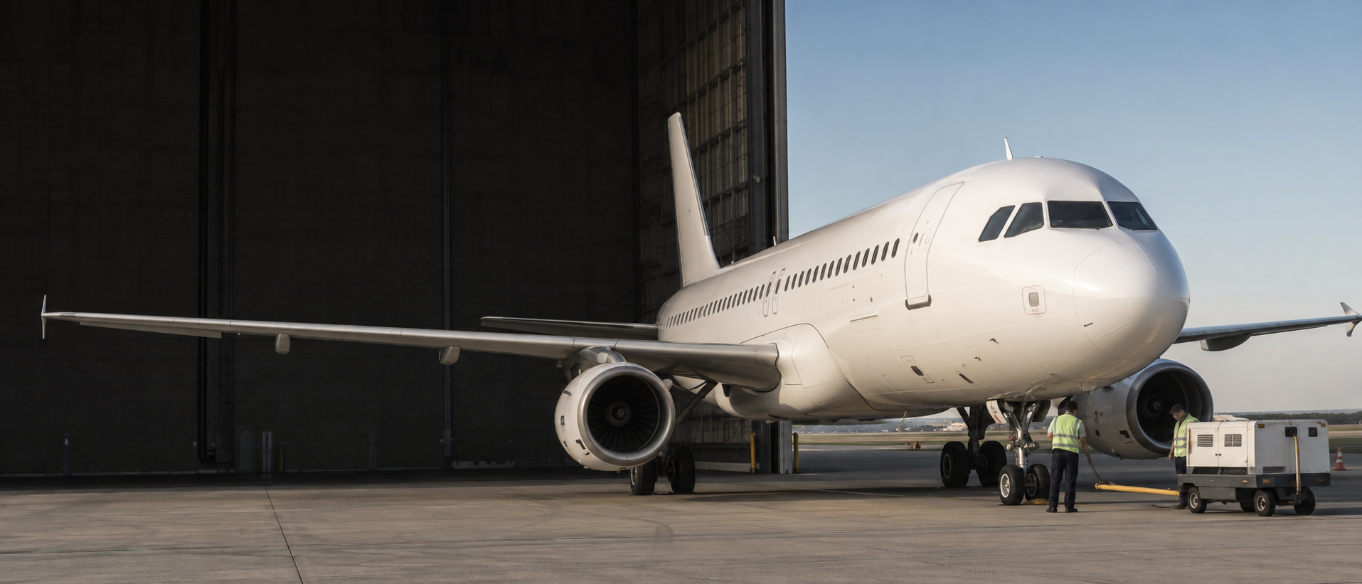 Commercial aircraft prepared for an aviation trading transaction