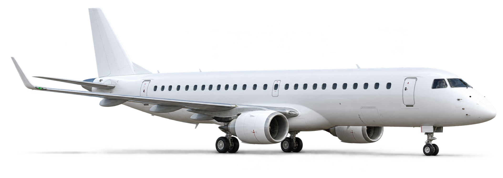 Illustrative Embraer E190 aircraft