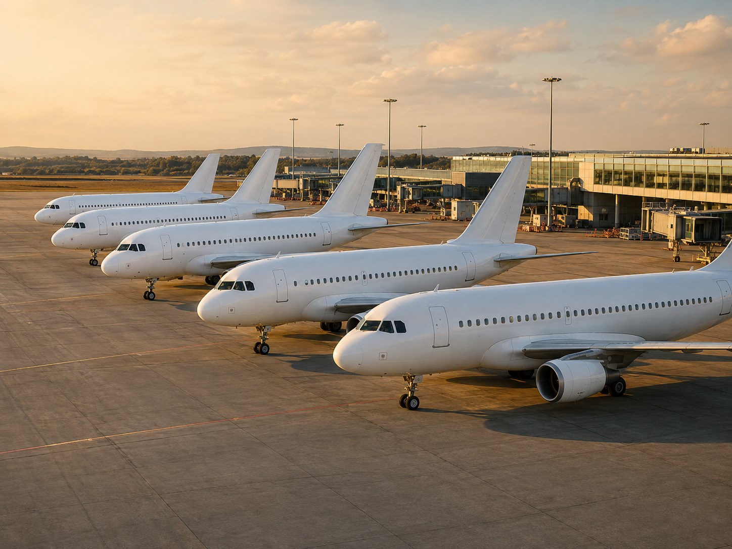 Aircraft leasing fund fleet